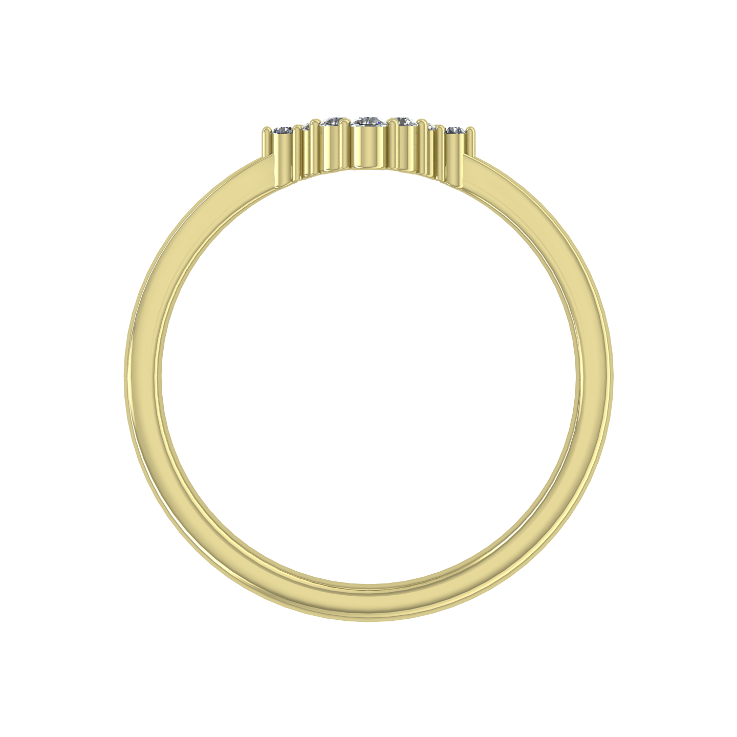 DIAMOND BANDS & STACKABLES CONTOUR  RINGS & BANDS
